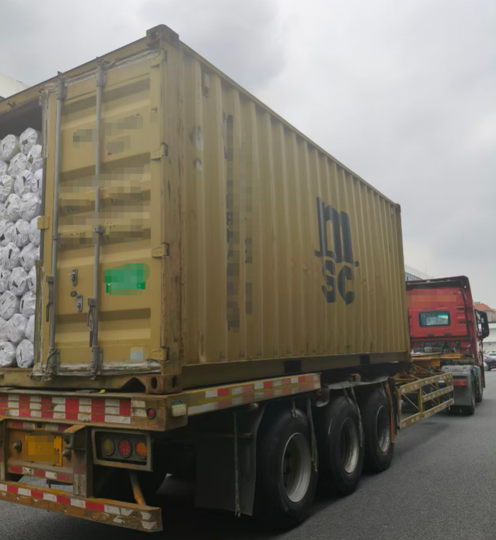 Full Container Shipment Completed — Automotive Synthetic Leather On Its Way Overseas